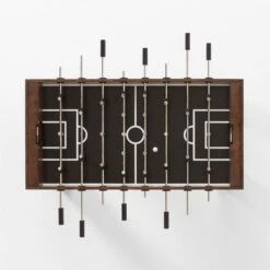 Burl Wood Foosball Table -Optimal Furniture Store BurlFoosballTableAV4SSF22