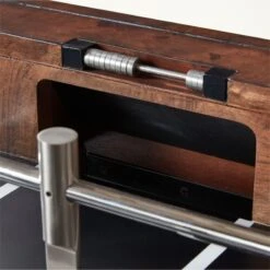 Burl Wood Foosball Table -Optimal Furniture Store BurlFoosballTableHolAV3SHF22