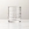 Bushi Nenge Clear Double Old-Fashioned Glass