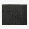 Byron Charcoal Merino Wool Handknotted Area Rug 5'x8'