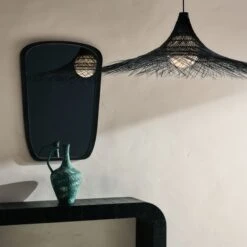 Pipa Black Pendant Light 9 Pipa Black Pendant Light -Optimal Furniture Store CB2FA22 14A detail4 V1