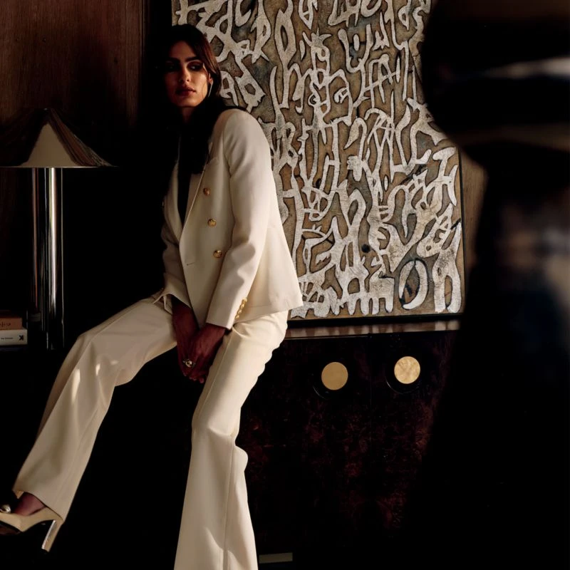 Carbon Brown Burl Wood Media Console 3 Carbon Brown Burl Wood Media Console - Image 3