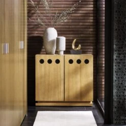 Torino Textured White Vase -Optimal Furniture Store CB2FA22 33C Hero