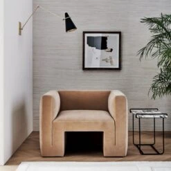 Obsidian White Hemp Wallpaper -Optimal Furniture Store CB2FA22 PR 09A V1