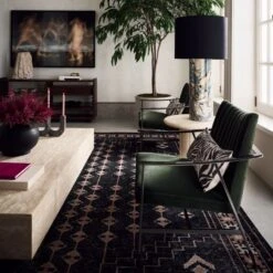 Leto Round Black Terracotta Vase -Optimal Furniture Store CB2FA23 13A Hero 1