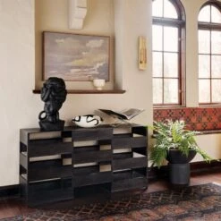 Ripple Brass Wall Sconce Taper Candle Holder -Optimal Furniture Store CB2FA23 BID 08 V1