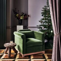 Bolt Polished Brass Chain Curtain Tiebacks Set Of 2 -Optimal Furniture Store CB2HOL21 03A heroOC21 1x1