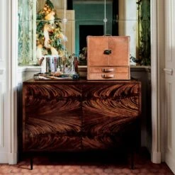 Griffith Stainless Steel Bar Tray -Optimal Furniture Store CB2HOL21 DIG CocktailBox hero