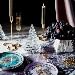 Porsha Smoked Champagne Flute -Optimal Furniture Store CB2HOL21 FC1 JM hero