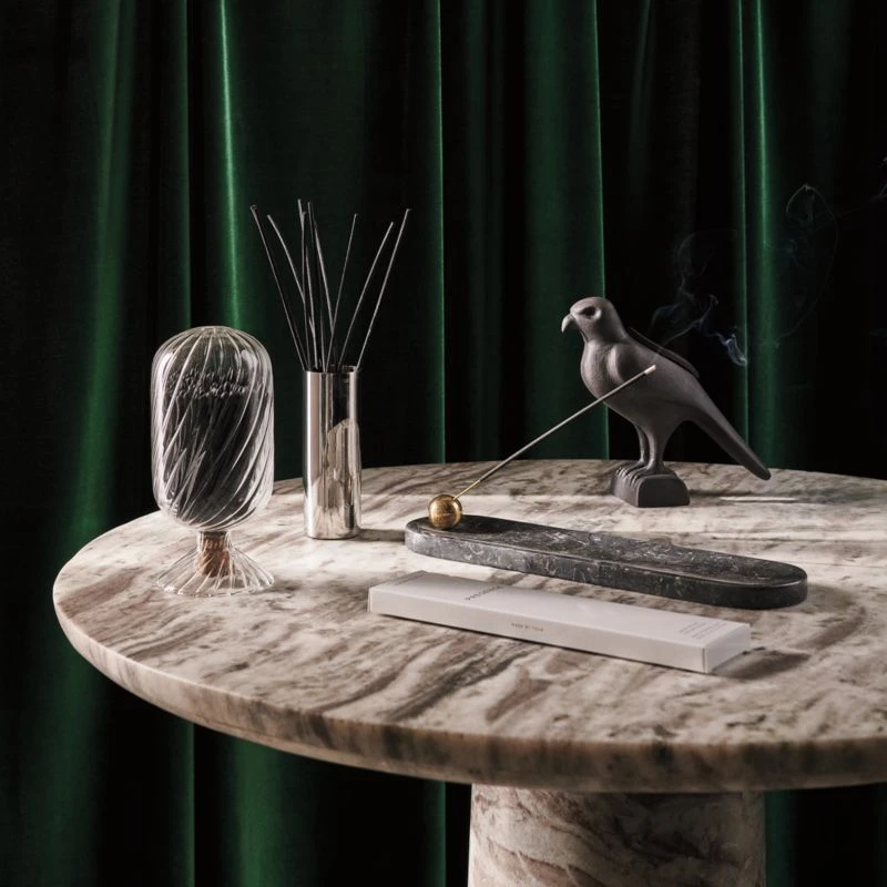 Babylon Torrento Grey Marble Bistro Table 9 Babylon Torrento Grey Marble Bistro Table - Image 9