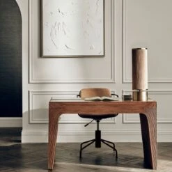 Bayu Rattan Desk With Drawer -Optimal Furniture Store CB2SP22 32C V1