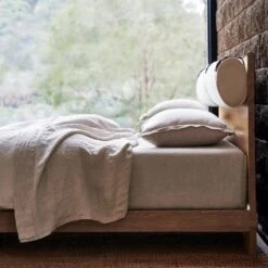 EUROPEAN FLAX™-Certified Linen Flax Duvet Cover And Shams -Optimal Furniture Store CB2SP22 LF 5A V3