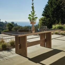 Patio Leather Drink Caddy With Handle -Optimal Furniture Store CB2SP22 LF 8B RES2 hero