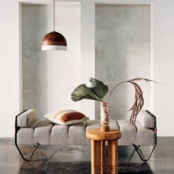 Capistrano Brass Pendant Light 14" -Optimal Furniture Store CB2SP22 LF PR 04B