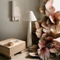 Brazilian White Concrete Wall Decor Panel I -Optimal Furniture Store CB2SP23 13A hero