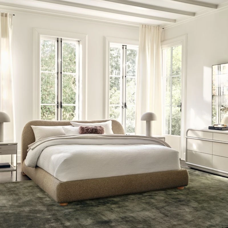 Kole Performance Nylon Olive Green Area Rug 5'x8' 6 Kole Performance Nylon Olive Green Area Rug 5'x8' - Image 6