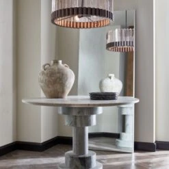 Risette Black Chrome And Crystal Chandelier -Optimal Furniture Store CB2SP23 18A v2 RET