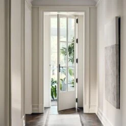 Kada Handknotted Viscose White Runner Rug 2.5'x8' -Optimal Furniture Store CB2SP23 18B V2