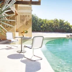 Enzo Natural Sunbrella ® Outdoor Armless Sling Chair Set Of 4 11 Enzo Natural Sunbrella ® Outdoor Armless Sling Chair Set Of 4 -Optimal Furniture Store CB2SU22 16A v3 RET