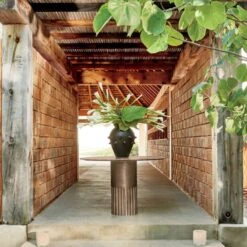 Talia Alabaster Hurricane Candle Holder -Optimal Furniture Store CB2SU22 FC2 CP hero