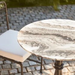 Canova Cast Metal Outdoor Bistro Set -Optimal Furniture Store CB2SU23 13B DET V1 RET