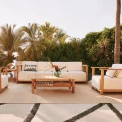 Diver Handwoven Neutral Indoor/Outdoor Performance Area Rug 5'x8' 7 Diver Handwoven Neutral Indoor/Outdoor Performance Area Rug 5'x8' -Optimal Furniture Store CB2SU23 RC 01C V1 1