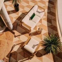 La Paloma Marble Outdoor Side Table 14 La Paloma Marble Outdoor Side Table -Optimal Furniture Store CB2SU23 RC 01D Cover HERO