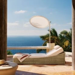 Gato Organic Cotton Tiger Print Beach Towel -Optimal Furniture Store CB2SU23 RC 06C HERO