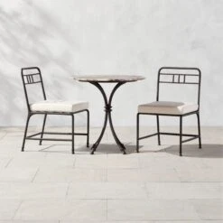 Canova Cast Metal Outdoor Bistro Set