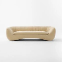 Cecil Cream Velvet Sofa -Optimal Furniture Store CecilBttrCreamVlvtSofaSOSSF22
