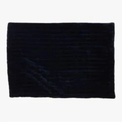 Channel Navy Faux Fur Throw Blanket -Optimal Furniture Store ChannelFxFurSaluteThrowSSF22