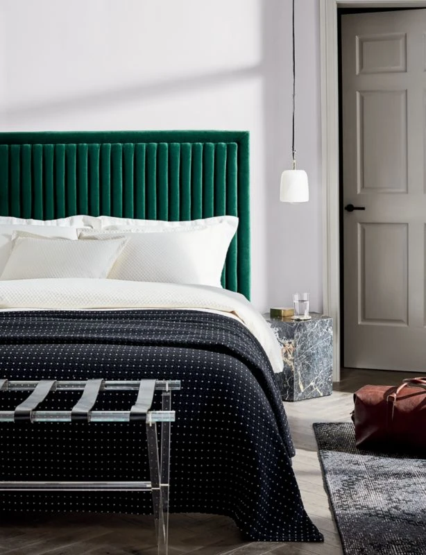 Acrylic And Leather Luggage Rack 3 Acrylic And Leather Luggage Rack - Image 3