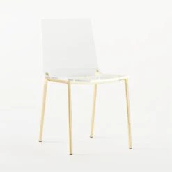 Chiaro Clear Chair Gold -Optimal Furniture Store ChiaroChairGold3QSSS21