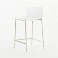 Chiaro Clear Counter Stool Nickel -Optimal Furniture Store ChiaroClrCntrStl24inNckl3QBSSS21