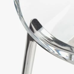 Chiaro Clear Chair Nickel -Optimal Furniture Store ChiaroNickelAVF19
