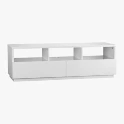 Chill High-Gloss White Media Console 60'' -Optimal Furniture Store ChillMediaConsole3QF10
