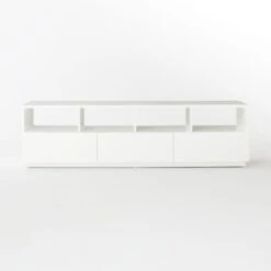 Chill High-Gloss White Media Console 80'' 11 Chill High-Gloss White Media Console 80'' -Optimal Furniture Store ChillMediaConsoleLargeSOSSS21