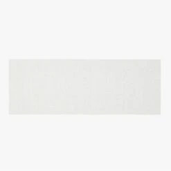 Chilewich® White Boucle Utility Mat 2'x6'