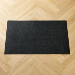 Chilewich® Black Boucle Utility Mat 2'x3' -Optimal Furniture Store ChlwchBcNoirFlrmt2x3SHF23
