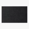 Chilewich® Black Boucle Utility Mat 2'x3'