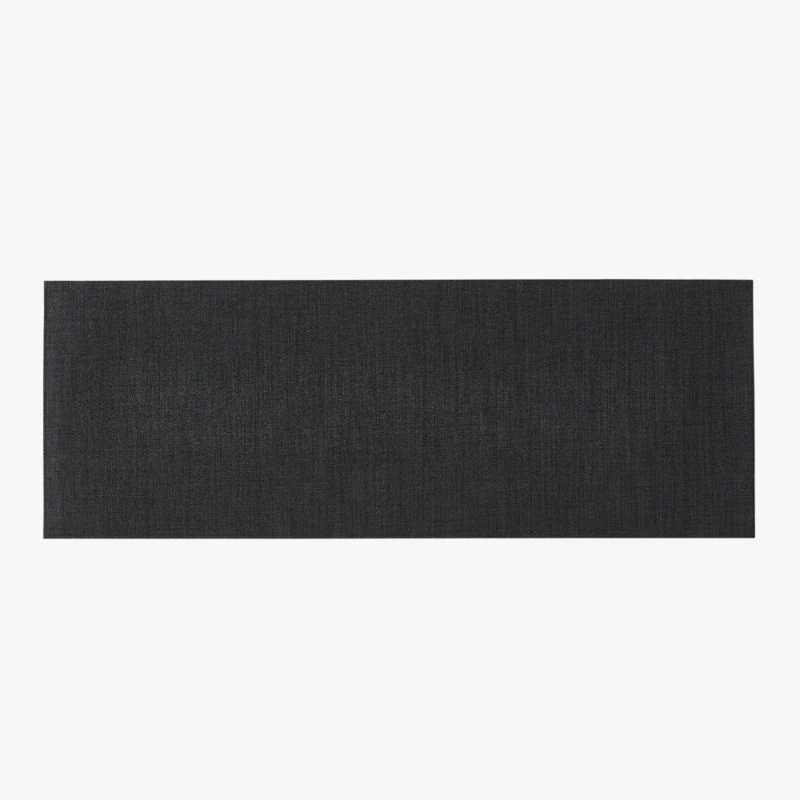 Chilewich® Black Boucle Utility Mat 2'x6' 1 Chilewich® Black Boucle Utility Mat 2'x6'