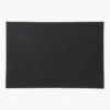 Chilewich® Black Boucle Utility Mat 6'x8.8'