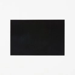 Chilewich® Solid Black Shag Utility Mat 2'x3'