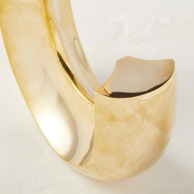 Clef Brass Sculpture Bookend 3 Clef Brass Sculpture Bookend - Image 3