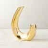 Clef Brass Sculpture Bookend