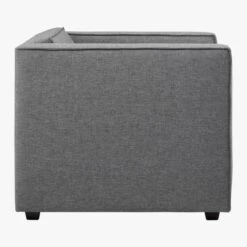 Club Fabric Lounge Chair 8 Club Fabric Lounge Chair -Optimal Furniture Store ClubChairTaylorGreySdS16