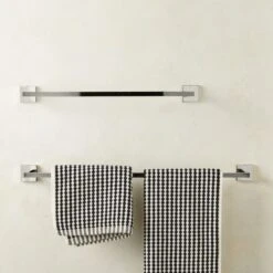 Cody Polished Nickel Towel Bar 24" -Optimal Furniture Store CodyTowelPlshdNickelGroupFHS21