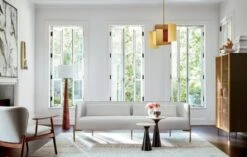 Trace Brass Wire Bookcase -Optimal Furniture Store ColetteWhiteSofaWithFauxJN20