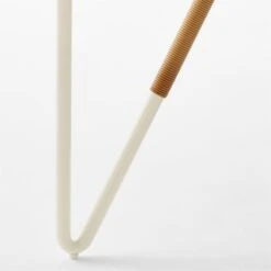 Colombe Round Ivory Metal Outdoor Dining Table With Glass Top -Optimal Furniture Store ColombeBlancDiningTableAVSSS23