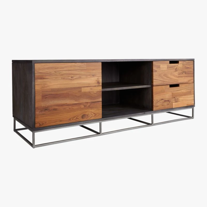 Congo Wood Media Console 56'' 3 Congo Wood Media Console 56'' - Image 3